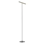 Szuper akció Redo PRAXI állólámpa fém, fekete, barna, LED, 8.3W, 389lm, 3000K - 01-4401