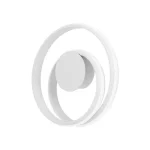 Biztonságos fizetés Redo TORSION fali lámpa fém, fehér, LED, 20W, 2023lm, 2700K-3000K-4000K - 01-4351