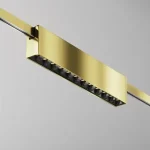 Újdonság Maytoni POINTS fényforrás Flarity mágneses sinrendszerhez fém, sárgaréz, LED, 12W, 2700K, 400Lm - TR150-1-12W2.7K-M-BS-DE