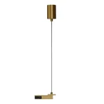 Biztonságos vásárlás AzzardoELECTRIC SUSPENSION kiegészítő Sigma mágneses sínrendszerhez fém, arany - AZ-7101