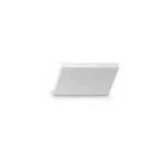 Vedd meg most IdealLux BLOCK fali lámpa fém, műanyag, fehér, LED, 10W, 3000K, 900Lm - 350554