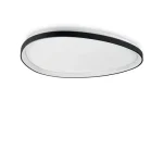 Alacsony ár IdealLux GEMINI mennyezet lámpa fém, műanyag, fekete, fehér, LED, 42W, 4000K, 4650Lm - 372105