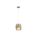 Biztonságos vásárlás Searchlight Royal függeszték fém, üveg, homokszín, borostyán, E27, 60W - 82431-1SA