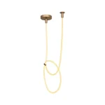 Biztonságos vásárlás Lucide JANDERIN függeszték fém, pezsgő, LED, 36W, 2300lm, 2200K-3300K - 24105/36/05