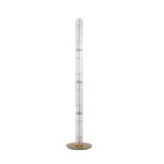 Szuper akció NovaLuce GLOREE állólámpa fém, üveg, sárgaréz, LED, 33W, 3000K, 1980Lm - 9333209