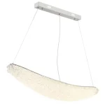 Szuper akció Globo KRISTALLA függeszték fém, üvegkristály, króm, LED, 40W, 2700-6000K, 3400Lm - 68524-40