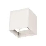 Újdonság NovaLuce Como kültéri fali lámpa fém, fehér, LED, 3000K, 2x3W, 510lm, IP54 - NL-747406