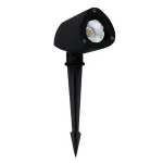 Azonnali szállítás NovaLuce Inside kültéri dekor lámpa fém, üveg, fekete, LED, 3000K, 7W, 420lm, IP65 - NL-9010005