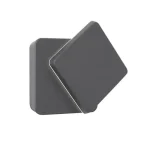 Azonnali szállítás NovaLuce Pier kültéri fali lámpa fém, szürke, LED, 3000K, 12W, 660lm, IP54 - NL-810066