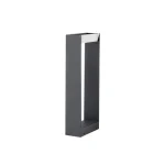 Vedd meg most NovaLuce Twin kültéri állólámpa fém, műanyag, szürke, LED, 3000K, 2x5W, 600lm, IP54 - NL-713121