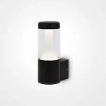 Vásárlói kedvenc Maytoni Koln kültéri fali lámpa fém, fekete, LED, 4000K, 8W, 450lm, IP54 - O590WL-L8B4K