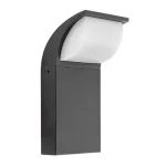 Árengedmény Rabalux Hongkong kültéri fali lámpa fém, műanyag, fekete, LED, 4000K, 9W, 660lm, IP65 - 7166