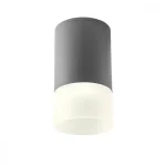 Alacsony ár Redo XILO kültéri mennyezet lámpa fém, üveg, műanyag, szürke, áttetsző, fehér, LED, 4000K, 6W, 570lm, IP54 - 90354