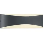 Vedd meg online Trio KONDA kültéri fali lámpa fém, műanyag, antracit, fehér, LED, 3000K, 9W, 1200lm, IP65 - 228560242