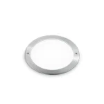 Vásárlói kedvenc IdealLux TAURUS PT WIDE ROUND kültéri talajba építhető lámpa fém, üveg, szürke, fehér, LED, 3000K, 16W, 1750lm, IP67 - 325699