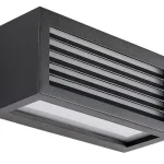 Vedd meg most Rabalux LUBLIN kültéri fali lámpa fém, műanyag, fekete, fehér, LED, 4000K, 10W, 480lm, IP54 - 77100
