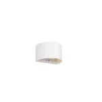 Trio TALENT kültéri fali lámpa mozgásérzékelővel fém, fehér, LED, 3000K, 2x5W, 2x50lm, IP44 - R27769131 Újdonság