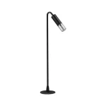 Szuper akció NovaLuce AETHER kültéri állólámpa fém, üveg, fekete, füstszín, LED, 3000K, 5W, 71lm, IP65 - 9030848