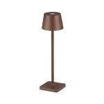 Azonnal elérhető NovaLuce DECK kültéri asztali lámpa fém, barna, LED, 3000K, 1.5W, 120lm, IP54 - 9030563