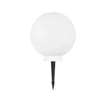 Azonnali szállítás NovaLuce MOON kültéri dekor lámpa fém, szintetikus, fekete, fehér, E14, IP65 - NL-9186718