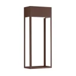 Biztonságos fizetés NovaLuce MOBY kültéri fali lámpa fém, üveg, barna, áttetsző, LED, 20W, 3000K, 1545 Lm, IP65 - NL-9030902