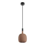 Újdonság Redo POTTER kültéri függeszték fém, beton, fekete, barna, GU10, IP65 - 90968