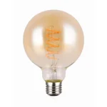Trio LED izzó üveg, borostyán, E27 - 988-4813 Újdonság