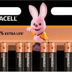 Vedd meg online DURACELL Basic AA LR6 alkáli elemek 8 db