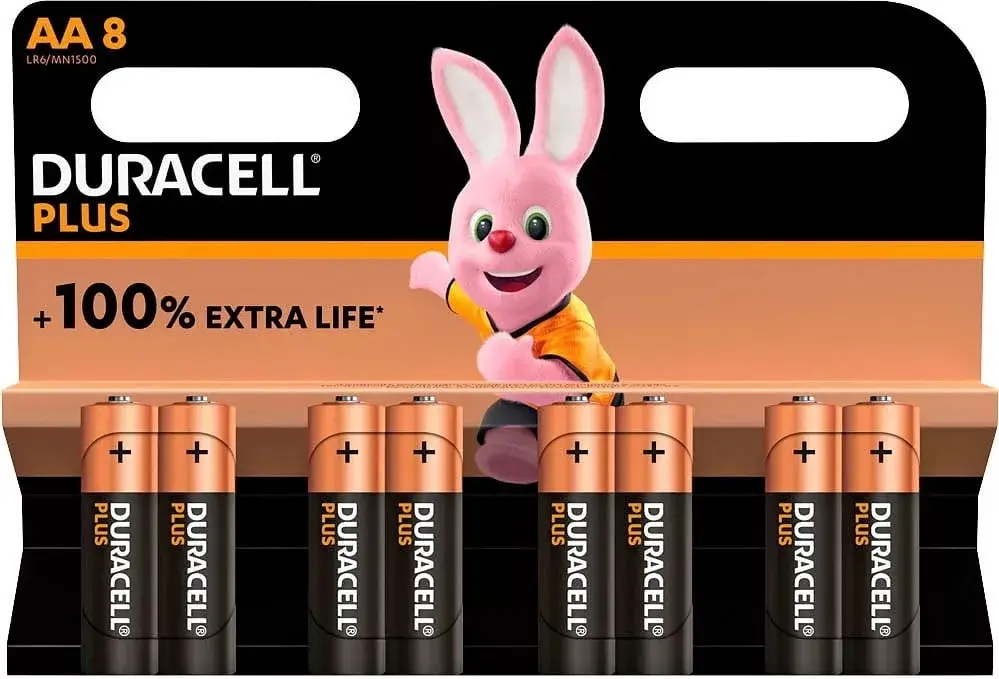 Vedd meg online DURACELL Basic AA LR6 alkáli elemek 8 db