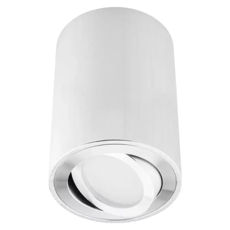 Árengedmény Felületre szerelhető halogén lámpatest Spot OH36L KOBI ROUND MOVABLE GU10 Króm