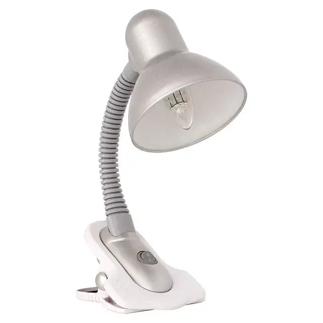 Asztali lámpa LED E27 SUZI HR-60-SR ON CLIP-hez, ezüst Kanlux Árcsökkenés