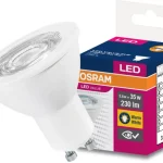 GU10 LED izzó 3.2W = 35W 230lm 2700K36° OSRAM érték Akció
