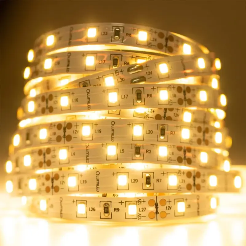 Korlátozott ajánlat LED szalag shalag 12V 240W 3000LED 2835 meleg 8mm tekercs 50m