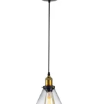 Vásárlói kedvenc Retro vintage loft üveg mennyezeti lámpa E27 Volteno Milo B