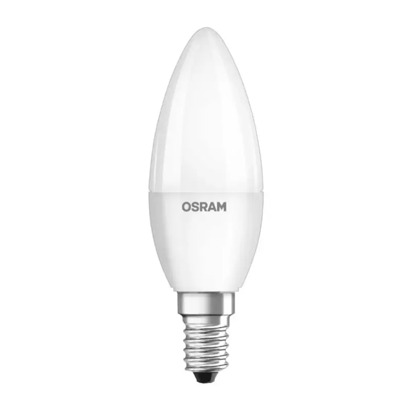 Szuper akció E14 B35 LED izzó 7W = 60W 806lm 6500K Cold OSRAM érték