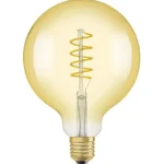 LED izzó E27 G125 5W = 25W 250lm 2000K 300° OSRAM Gyors szállítás