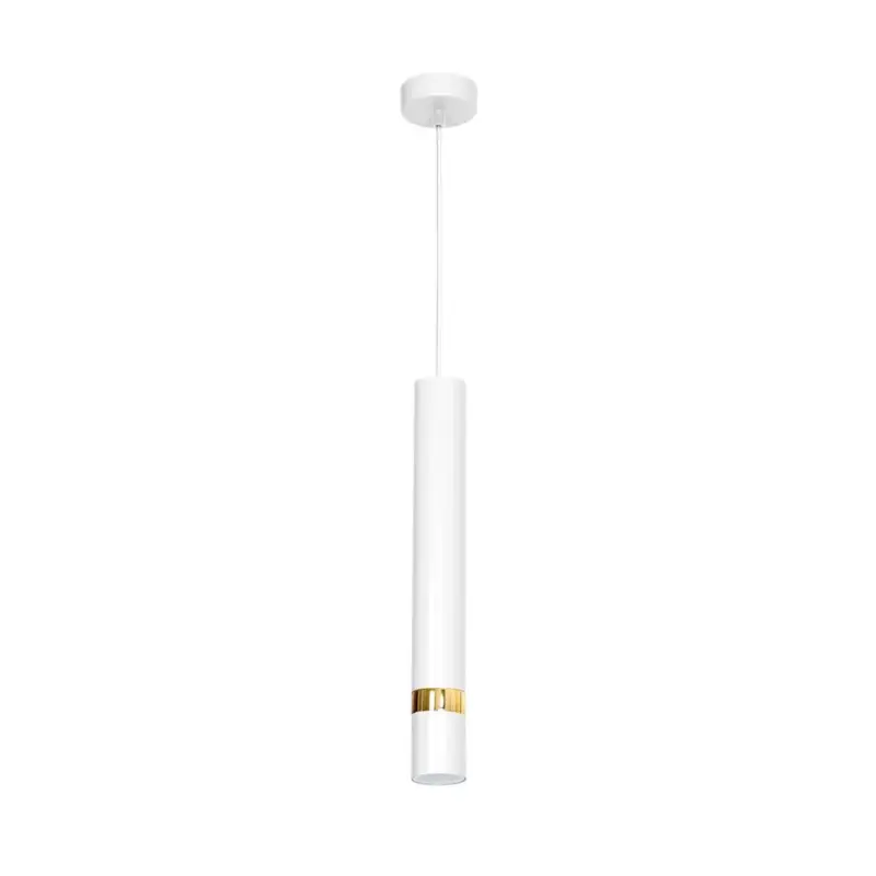 Népszerű JOKER függőlámpa WHITE/GOLD 1x GU10 MILAGRO Fém modern stílusban