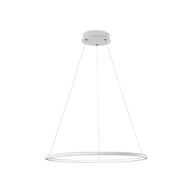 ORION függőlámpa, kör fehér 22W LED IP20, modern minimalista stílusú Fém és akril Milagro Ajánlat