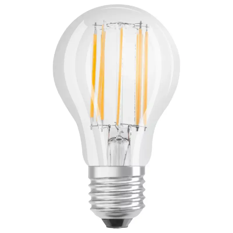 Ne maradj le E27 A60 LED izzó 10W = 100W 1521lm 4000K semleges 360° OSRAM izzószál