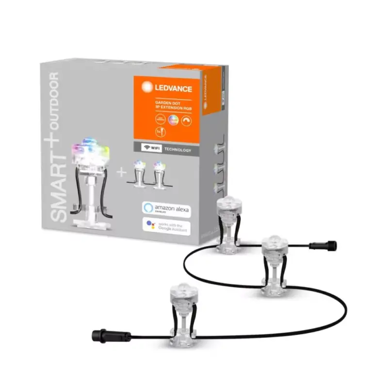 Legkelendőbb Dekoratív LED fénypontok RGB SMART+ WiFi GARDEN 3 Dot LEDVANCE - Kiterjesztés