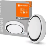 Nézd meg most LED mennyezeti lámpa fekete ORBIS Moon 24W 2500lm meleg-hideg 38cm SMART+ WiFi LEDVANCE