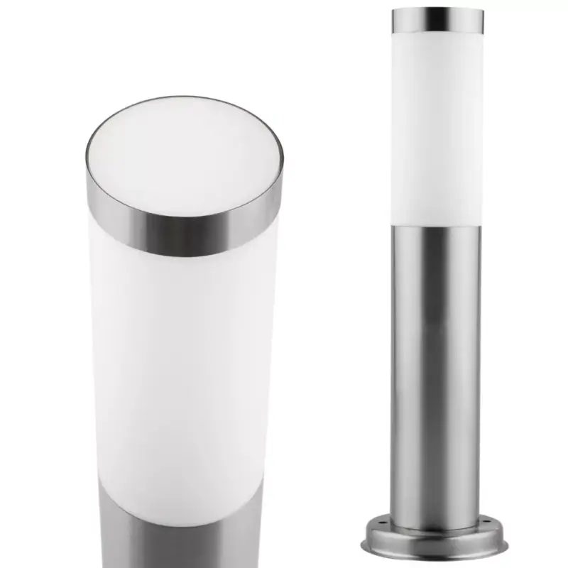 Olcsó Kültéri kerti lámpa E27 INOX POST 45cm Lilium Lumiled