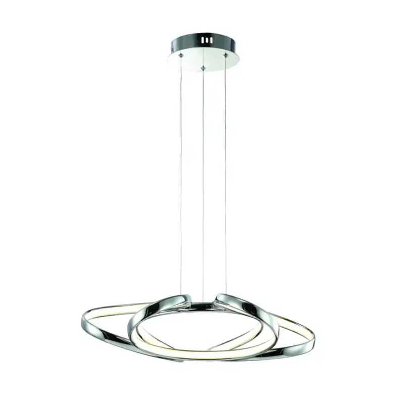Vedd meg most CRAFT 46W LED függőlámpa, króm, ML3807 fém + műanyag