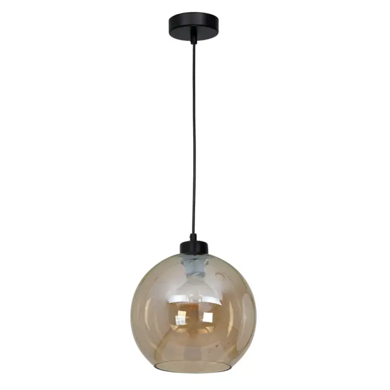 SOFIA függőlámpa 1xE27 MLP6578 Borostyán gömb lámpaernyő Milagro Metal + Glass Vedd meg online
