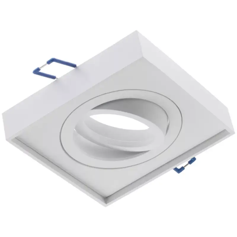 Süllyesztett lámpatest HALOGÉN SPOT TUBE Mozgatható Midi GU10 Lumiled Négyzet Fehér 20mm Vedd meg most