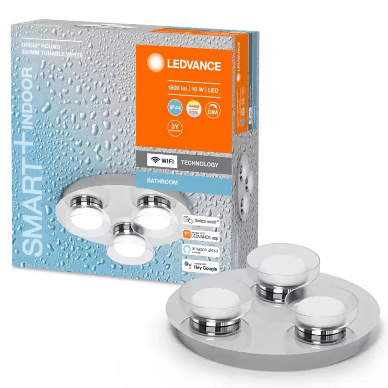 Akció LED mennyezeti lámpa ORBIS Round 18W 1800lm meleg-hideg 30cm SMART+ WiFi LEDVANCE