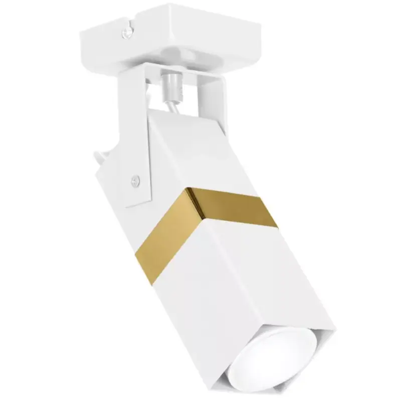 Olcsó Mennyezeti fali lámpa Fali lámpa 1x GU10 Spot Loft White + Gold VIDAR Milagro