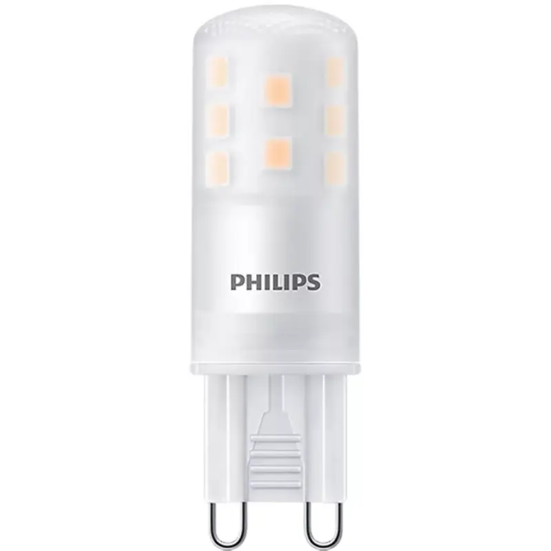 Azonnal elérhető KASPUŁKA G9 LED izzó 2.6W = 25W 300lm 2700K300° PHILIPS szabályozható