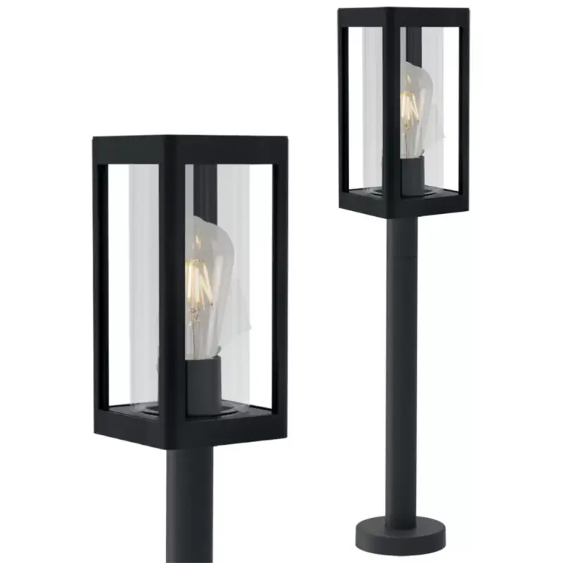 Ne maradj le Kültéri kerti lámpa E27 POST 50cm QUADRA LUMILED