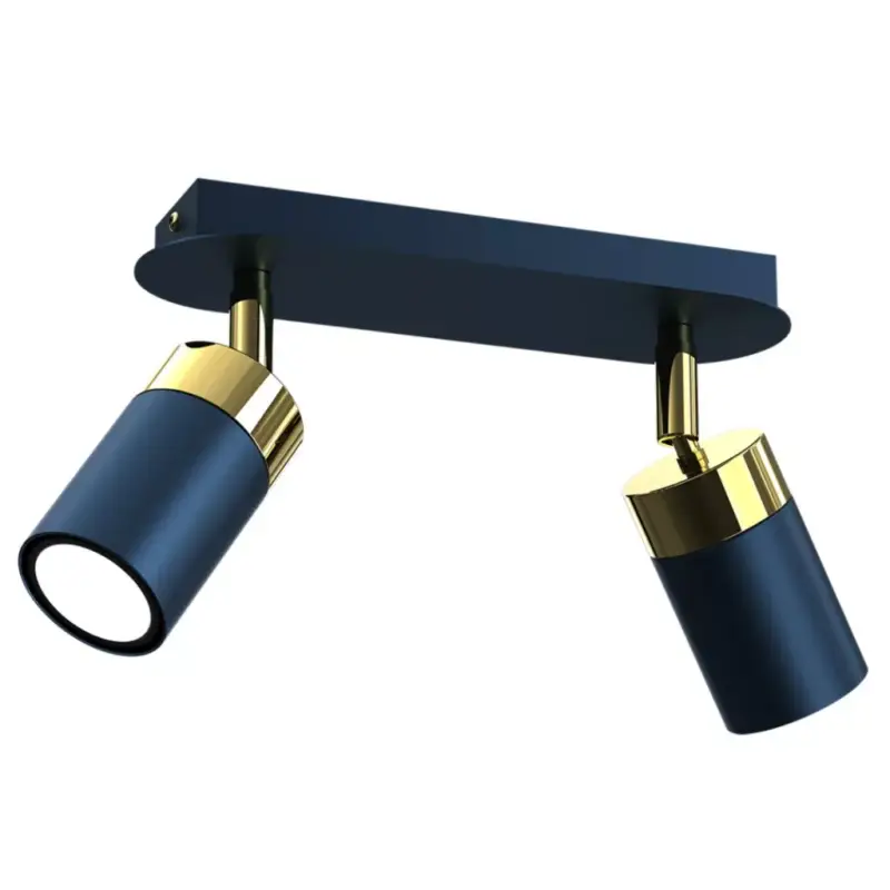 JOKER BLUE GOLD mennyezeti lámpa 2 x GU10 MILAGRO Fém modern stílusban Vedd meg most